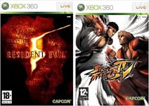 Bipack Resident Evil 5 + Street Fighter IV