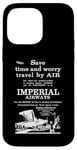 iPhone 14 Pro Max Imperial Airways Vintage 1930s Air Travel Ad Case