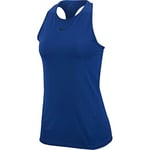 Nike Women Pro All Over Mesh Tank - Indigo Force/Black, X-Large