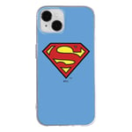 ERT GROUP mobile phone case for Iphone 14 PLUS original and officially Licensed DC pattern Superman 002 optimally adapted to the shape of the mobile phone, case made of TPU