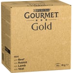 96 x 85 g Gourmet Gold -jumbopakkaus: 76 + 20 kaupan päälle! - hienostunut patee