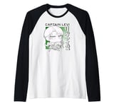 Attack on Titan Season 4 Levi Chibi Raglan Baseball Tee