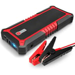 ZZBB Upgraded 2000a Peak Supersafe Car Jump Starter with Usb Quick Charge 3.0 (up to 10L Gas or 7L Diesel Engine) 12v Charger Vehicle Starters Lithium Cables Power,