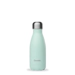 Qwetch - Bouteille Isotherme Originals Vert Pastel 260ml - 24h Froid et 12h Chaud - Etanche, Sans BPA & Réutilisable - Gourde inox isotherme pour Sport, Voyage, Bureau, Randonnée