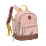 LÄSSIG Adventure Kids backpack kindergarten bag with chest strap from 3 years, 27 cm, 4.5 L, Tipi pink