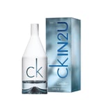 CK Calvin Klein In2U Eau De Toilette 100ml EDT Spray For Him Men's Authentic New