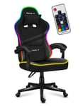 Huzaro Force 4.4 Rgb, Pc Gaming Stol, 130 Kg, Bøtte (Vugge) Sete, Polstret Ryggstøtte, Racing, Universal