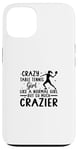 Coque pour iPhone 13 Joueur de ping-pong Crazy Table Tennis Fille