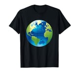 International World Flags T-shirt Flags World Map for kids T-Shirt