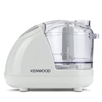 Kenwood Mini Chopper, 0.35 Litre Dishwasher Safe Bowl, 2 Speeds, Rubber Feet for Food Chopper Stability, 300 W, CH180B, Assorted