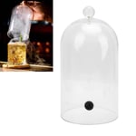 Smoking Cloche Safe Acrylic Rubber Cocktail Smoker Dome Decorative For Home