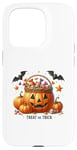 Coque pour iPhone 15 Pro Frie or Trick Halloween, ambiance automnale, saison chaleureuse