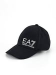 Ea7 Emporio Armani Train Core Logo Cap - Black/White