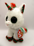 TY BEANIE BOOS - SNOWFALL - THE CHRISTMAS UNICORN - 362387 - MINT CONDITION