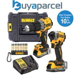 Dewalt DCK2050E2T 18v XR Brushless Powerstack Combi Hammer Drill + Impact + Set