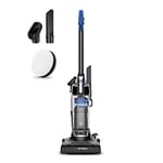 Eureka Powerful Bagless Upright Carpet and Floor NEU10AE5, Airspeed Ultra-Lightweight Vacuum Cleaner, Blue, w/Replacement Filter