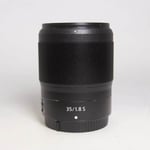 Nikon Used 35mm f/1.8 S Z mount lens