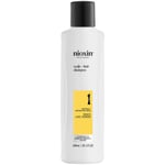 NIOXIN Scalp and Hair Thickening System 1 Shampoo for Natural Hair with Light Thinning 300ml