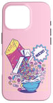 Coque pour iPhone 16 Pro Fresh Out of Fucks Céréales Drôle Ironique Sarcastique Rétro Comic