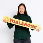 Giant Toblerone Triangular Premium Swiss Milk Chocolate Gourmet Gift Bar, 4.5kg