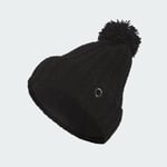 adidas Chenille Cable-Knit Pom Beanie Women