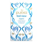 Pukka Teas Organic Feel New - 20 Teabags x 4 Pack