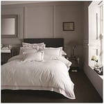 Gaveno Cavailia Hotel Collection Double Duvet Set Devore White/Pink, Luxury Elegant Bedding, 3 Piece Cotton Blend Bedlinen, Easy Care DuvetCover Bedset, 1 Quilt Cover and 2 Pillow Cases