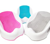 Newborn Baby Bath Tub Support Rack Chair Shower Non-Slip Soft Wash Infant Bath