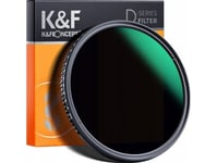 Kf Filter K&Amp F Filter Full Grå Justerbar Nd3-Nd1000 62Mm / 62 Mm / Kf01.1834