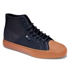 DC Shoes Homme Manual Hi WNT Basket, Navy/Gum, 44 EU