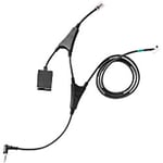 EPOS Wired EHS Adapter Cable 3.5 mm Jack without bluetooth No Microphone CEHS-AL 01 Black