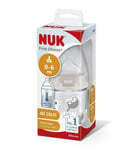 NUK First Choice+ Baby Bottle, 0-6Months, Temperature Control,  Anti Colic Vent