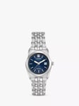 Citizen EW2290-54L Women's Eco-Drive Date Bracelet Strap Watch, Silver/Blue