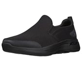 Skechers Performance Go Walk Arch Fit - Togpath Black/White 7 D (M)