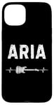 Coque pour iPhone 15 Plus Aria Guitare Battement De Coeur Musique Guitariste