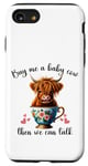 iPhone SE (2020) / 7 / 8 Funny Baby Cow Buy Me a Baby Cow Then We Can Talk Teen Girls Case