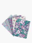 Liberty Fabrics Heirloom 1 Fat Quarter Fabrics, Pack of 5, Multi