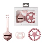 Tommee Tippee Silicone Comfort Gift Set Ultra-Light Soother, Carry Case & Teething Ring 0-6m+