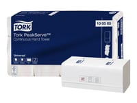 Handduksark Tork 100585 Peakserve (12 Förpackningar Med 410 Ark)