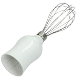 SPARES2GO Whisk with Damper Compatible with Kenwood HDP109WG Triblade System Hand Blender (White)