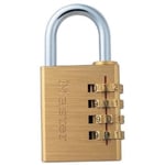 Master Lock 604EURD Aluminium Gult 40mm Kombinationshänglås