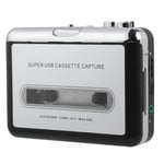 Hopcd Portable EC218 Cassette Player,Nostalgic Cassette to MP3 Converter,Tape to PC Cassette Recorder MP3 CD Converter,Plug and Play,Standalone USB Capture Digital Audio Music Player