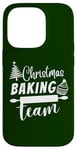 Coque pour iPhone 14 Pro Pâtisserie de Noël Cookies Team Candy Canes Fun Festive Baker