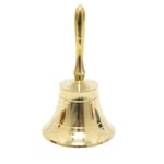 11cm Golden Mini Handheld Service Bell | Hand Bell School Bell Reception Bell 