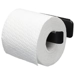 Tiger Tess, Toilet roll holder without cover, Black, 81x145x45mm