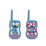 Lexibook TW12D Disney Stitch Walkie Talkies 200m Kids Radio Set