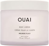 OUAI Melrose Place Crème. Nourishing Whipped Body Cream with Cupuaçu Butter, Coc