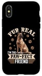 iPhone X/XS Belgian Malinois Dog Breed Fur real, I’m the paw-fect Case