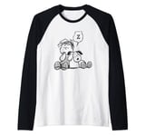 Peanuts - Linus Snoopy Snooze Raglan Baseball Tee