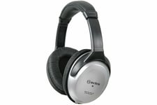 Over Ear Full Size Stereo TV Hifi Headphones Earphones + Vol Control 3.5mm Jack